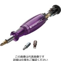 ピービ―スイスツールズ マルチクラフト C6ドライバービットビット8本組 差替式ドライバー インサイダー パープル 6464.PURPLE（直送品）