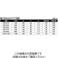 サヌキ 枠付排水目皿浅型1560 1560 1個（直送品）