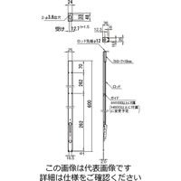 杉田エース エースロングフランス落し600HL 163116 1個（直送品）