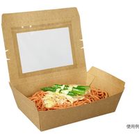 パックスタイル クラフトパック窓付 190ー130W 264117 1セット(400枚:50枚×8袋)（直送品）