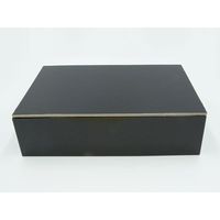 パックスタイル 黒内朱 貼箱1合 60セット(10×6) 654708 1ケース(60枚入(10枚×6袋))（直送品）