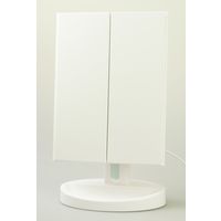 ヤマムラ LEDライト三面メイクアップミラー YBM-1631 1セット(3個)