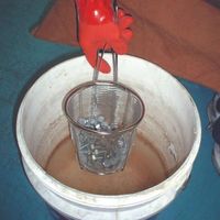 エスコ φ125x120mm 部品洗浄ざる(ステンレス製) EA992C-61 1セット(3個)（直送品）