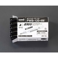 エスコ [赤] ホワイトボードマーカー(10本) EA765MJ-56 1セット(50本:10本×5箱)（直送品）