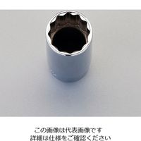 エスコ 1/4”DR/ 7/16” [航空規格]ディープソケット(インチ) EA618AE-308 1セット(4個)（直送品）