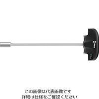 エスコ 7.0x230mm [Nut]ドライバー(Tハンドル) EA565BH-7A 1セット(4本)（直送品）