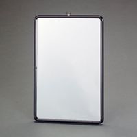 エスコ 218x292mm 吊り下げ型ミラー EA724YG-81 1セット(5個)（直送品）