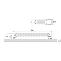 和気産業 ぬくもり手すり グリップタイプ 35φ×800mm 35GR80C 1セット（直送品）