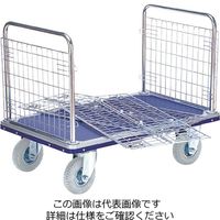 エヌケーキャリーキャスター 金網スチール台車 SN507ーAR 1台（直送品）