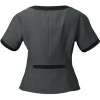 フォーク nuovo オーバーブラウスFB71381 チャコール 15号 FB71381-55-15（直送品）