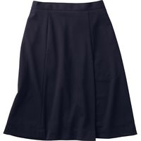 フォーク nuovo 脇ゴムソフトプリーツスカートFS45981 ネイビー 19号 FS45981-7-19（直送品）