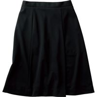 フォーク nuovo 脇ゴムソフトプリーツスカートFS45981 ブラック 17号 FS45981-9-17（直送品）