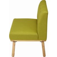 不二貿易 ヘームル NS ダイニングソファ 2人掛 幅1025mm グリーン 37009 1台（直送品）