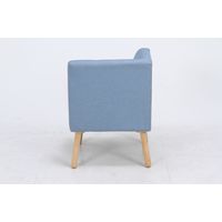 不二貿易 ヘームル NS コーナーソファー 幅615mm ブルー 37029 1台（直送品）