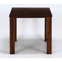 不二貿易 シェラン ダイニングテーブル 幅1350×奥行800×高さ720mm ブラウン 37810 1台（直送品）