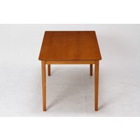 不二貿易 スノア ダイニングテーブル 幅1200×奥行750×高さ700mm ライトブラウン 96847 1台（直送品）