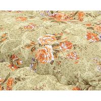 イケヒコ・コーポレーション ベロアパッチこたつ掛布団 グリーン 205×285cm 6555920 1個（直送品）