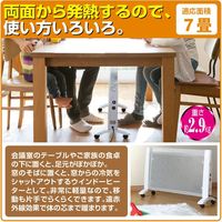 TOHO 両面パネルヒーター ホワイト a23667 1個（直送品）