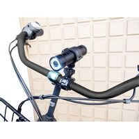 アドワン 自転車用ドライブレコーダー(ライト付き) ブラック a23945 1個