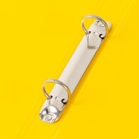 セキセイ アドワン リングファイル A4S 適正収納枚数130枚 イエロー AD-2225-50 3冊