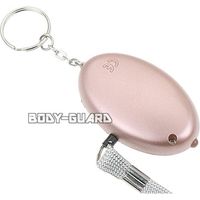 エスエスボディーガード ライト付き防犯ブザー L002 ピンクゴールド LIBUZEG01-PIGL 1個