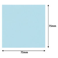 コクヨ タックメモノート75×75mm青100枚 メ-1001N-B 1セット（10冊）
