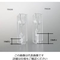 BRAND UVディスポセルミクロ 70~550uL 4-2448-02 1箱(100個)