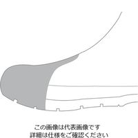 アズワン アズピュアクリーン安全ブーツ(ファスナー付き・ロングタイプ) 24.0cm TCBS-LN 1足 1-2269-45