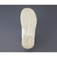 アズワン アズピュアクリーン安全ブーツ(ファスナー付き・ロングタイプ) 21.0cm TCBS-LN 1足 1-2269-41（直送品）