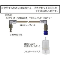 アズワン 純水製造装置 中空糸フィルター(0.04μm) FCK-001 1個 4-2871-13（直送品）