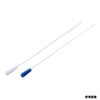 アズワン 細管洗浄ブラシ(PBT毛) 白 470×60×φ20mm ABI-S1PW 1本 4-2096-01（直送品）