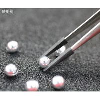 ピエゾパーツ 先端ゴムキャップ付ピンセット Feather Pick 140×8mm ストレート SS-140 1本 4-2481-01（直送品）
