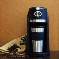 サンコー　豆から作れるお一人様全自動コーヒーメーカー 「俺のバリスタ」（直送品）