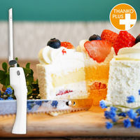 サンコー 断面が美しいコードレス電動包丁「エレクトリックナイフ Slim」 TKELRCTR 1台