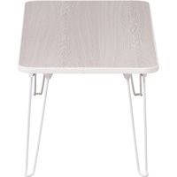 不二貿易 ローテーブル 幅800×奥行400×高さ310mm ホワイト 10863 1台（直送品）