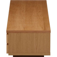 不二貿易 ＴＶ台 ノイエル 150 幅1500×奥行450×高さ305mm ナチュラル 12942 1台（直送品）