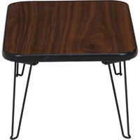 不二貿易 ちゃぶ台 ＣＢー６０４５Ｆ 幅600×奥行450×高さ320mm ブラウン 14418 1台（直送品）