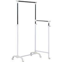 不二貿易 ３ＷＡＹ ハンガー 幅855×奥行370×高さ1870mm 93225 1台（直送品）