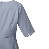 フォーク おもてなしワンピース　3021SC　 ゼニスブルー×エクルベージュ LL 1枚（直送品）