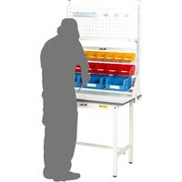 【車上渡し】山金工業 マルチシステム 幅600×奥行254×高さ1300mm シルキーホワイト NK-0613-SY 1台（直送品）