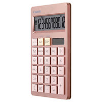 キヤノン 電卓 HS-1200TC-PK ピンク 1個