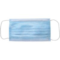 iiもの本舗 使い捨て不織布 三層サージカルマスク ブルー 大人用サイズ 5枚入×20セット 4589596692234（直送品）