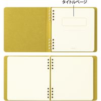 ノート スタンプ 2mm方眼罫 黄 15265006 1セット（2冊） デザインフィル（直送品）