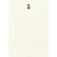 デザインフィル 便箋 しあわせ 24枚入 クローバー柄 20463006 1セット(1冊×3)