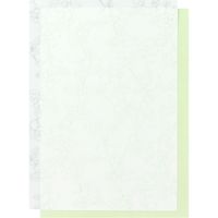 デザインフィル 便箋 透かし和紙 B5サイズ 18枚入 グリーンリーフ柄 20485006 1セット(2冊)