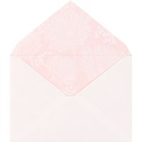 デザインフィル 封筒 洋2サイズ 和紙 6枚入 ガーベラ柄 20488006 1セット（3パック）