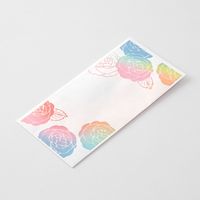 金封 のし袋 華色透かし バラ柄 3枚入 25490006 1セット（2個） デザインフィル（直送品）