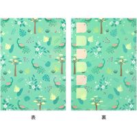 インデックスクリアホルダー A4 インデックス付き 2枚入 クジャク柄 35406006 1パック×3 デザインフィル（直送品）