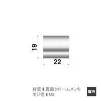 ファースト ポピック かざりビス4本セット ナットタイプ n019n22-4 1セット(4本)（直送品）