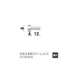 ファースト ポピック かざりビス10本セット ボルトタイプ no8b4-10 1セット(10本)（直送品）